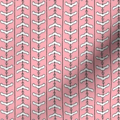 Clothes Hanger Chevron - pink