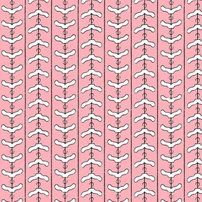 Clothes Hanger Chevron - pink