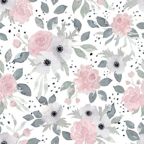 Dotty Springtime Floral - Springtime - Angelina Maria Designs