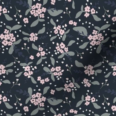 Springtime Midnight Floral - Springtime - Angelina Maria Designs