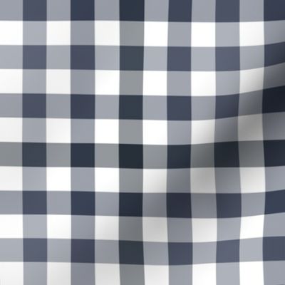 Navy Gingham - Springtime - Angelina Maria Designs