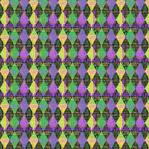 Mardi Gras Elements 3 Fabric