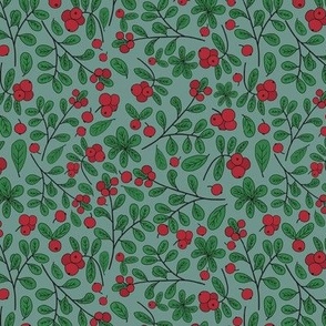 Lingonberries_green