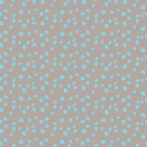 Hazy Daze spots - grey, blue