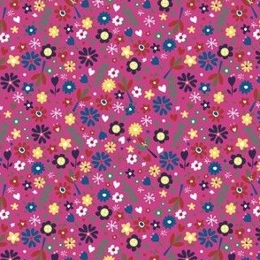 Confetti Floral-Pink