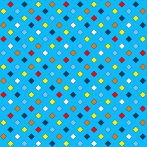 Polka Dots in Multicoloured Large
