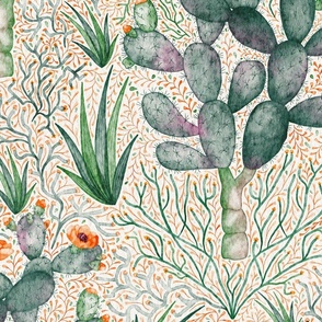 Cacti in the Desert