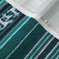 Teal latino blanket