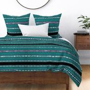 Teal latino blanket