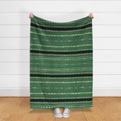 Green latino blanket