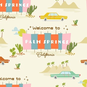 Welcome to Palm Springs- Wallpaper