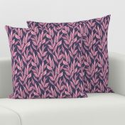 Cordylines S - Navy and Pink