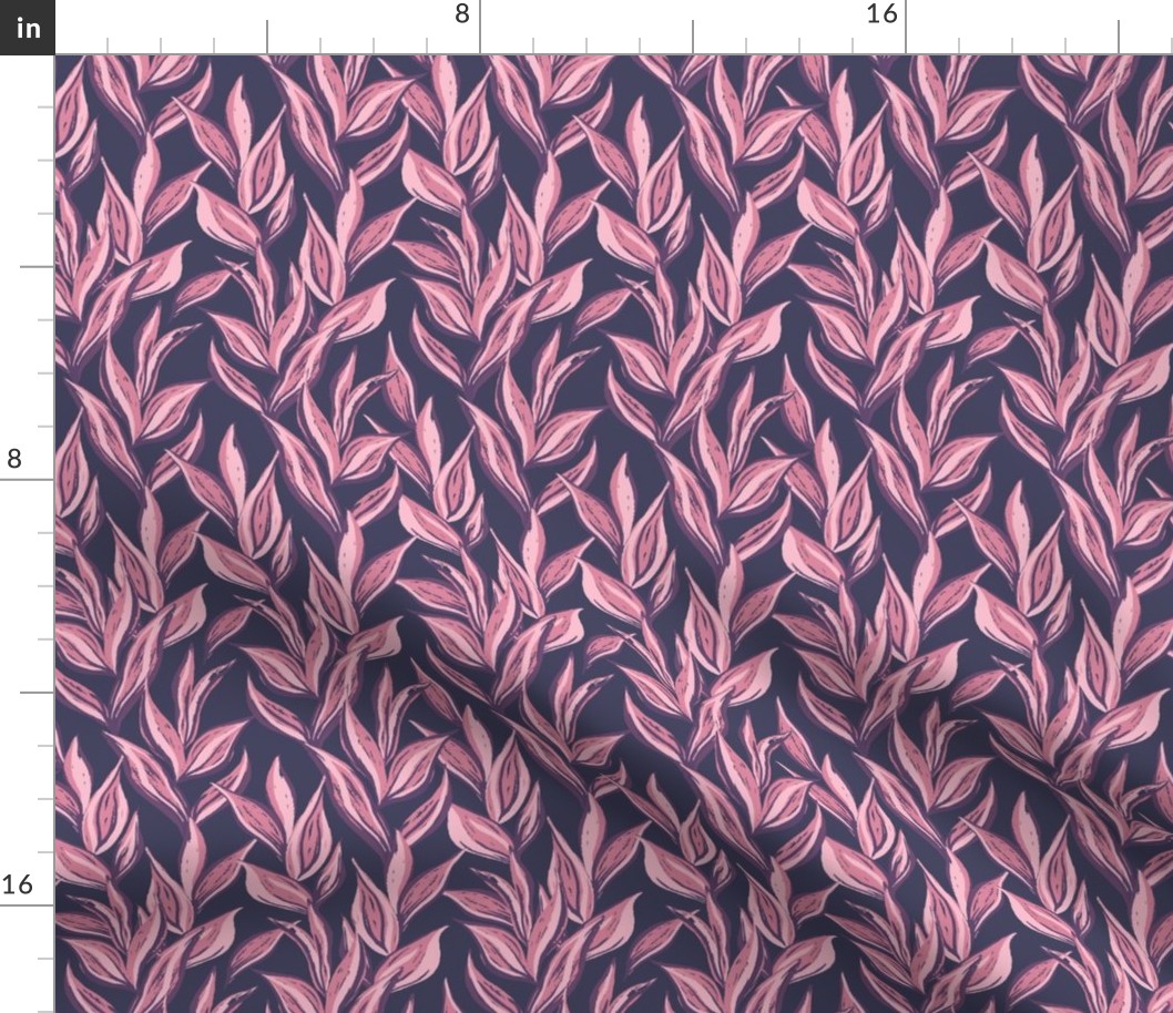 Cordylines S - Navy and Pink