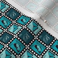 Blue Butterfly Stamps