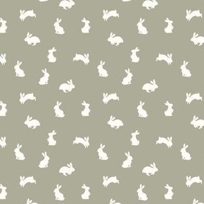 mini bunnies - sage easter  bunnies 