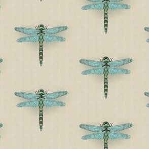 Dragonfly - Oatmeal Textured