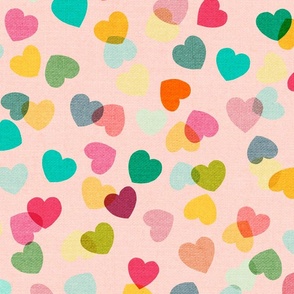 Heart Confetti {Icing} large