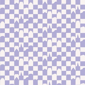 [SMALL]  Home Checkerboard - Lilac