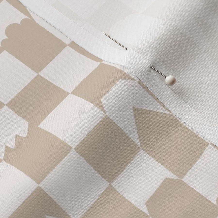 [SMALL]  Home Checkerboard - Beige