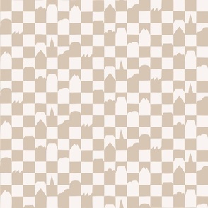 [SMALL]  Home Checkerboard - Beige