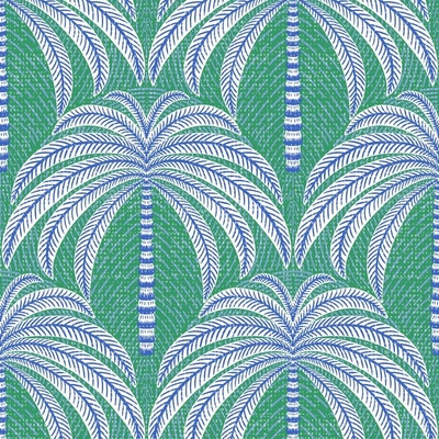 Transform Palm Leaves Wallpaper BlueWhite  Amazonin Home Improvement