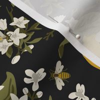 Bees And Lemons - Black - Medium