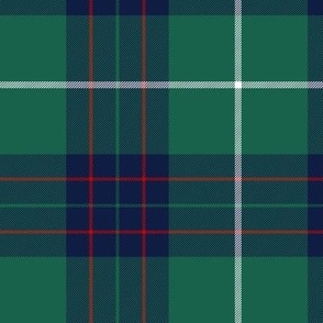 MacIntyre Hunting tartan, 6" muted colors, 1842 Vestiarium Scoticum