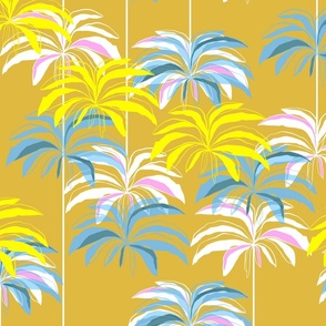 Palm Paradise - 1M - Ochre