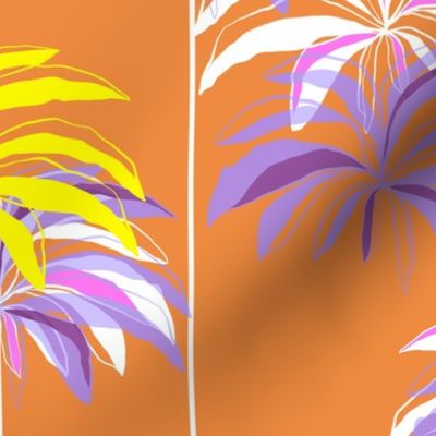 Palm Paradise - 3M - Orange & Purple