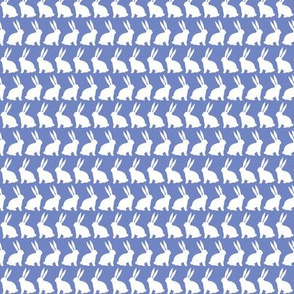 Bunnies on Parade - Dark Blue