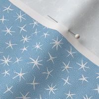 stars on stripes, pale blue