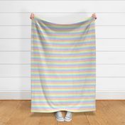 Pastel rainbow stripe - horizontal (small)