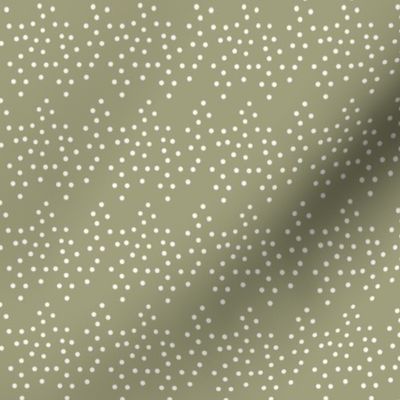 Sage Green chevron dots