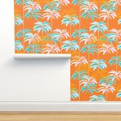 Palm Spring Palm Paradise 2L - Aqua & Orange