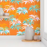 Palm Spring Palm Paradise 2L - Aqua & Orange