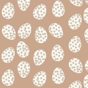 easter eggs - clay daisies 