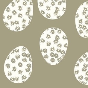 jumbo eggs - olive easter eggs 