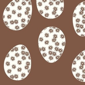 easter eggs - raisin daisies JUMBO scale