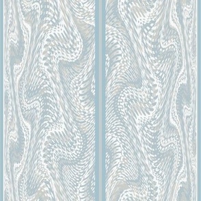 French Country - Modern Textured Stripe - Seaside Gradient 1