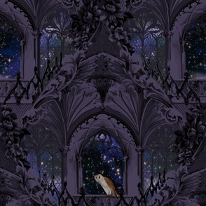 Gothic Balconies ~ Night Owl  