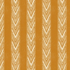 Canyon Stripe - large - desert sun gold and cream