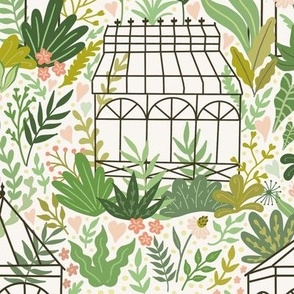 vintage greenhouses - big