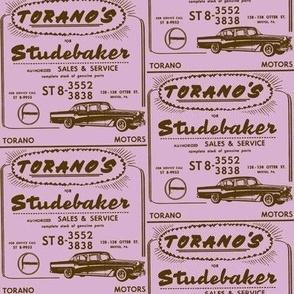 1956 Studebaker President dealer ad