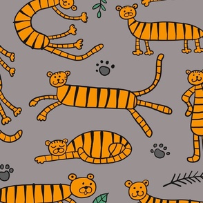  Collection of tigers