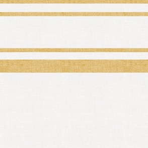Pathway - Textured Stripe Ivory Goldenrod Yellow Jumbo Scale