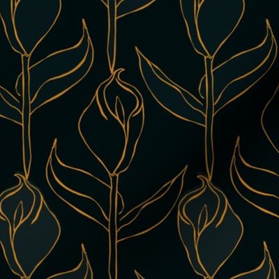 Regency Lilies Dark