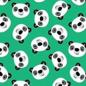 Cute Panda - green - LAD21