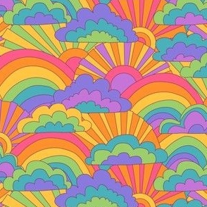 152 Happy Groovy Rainbows small