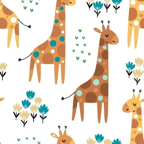 Kids Safari Giraffes