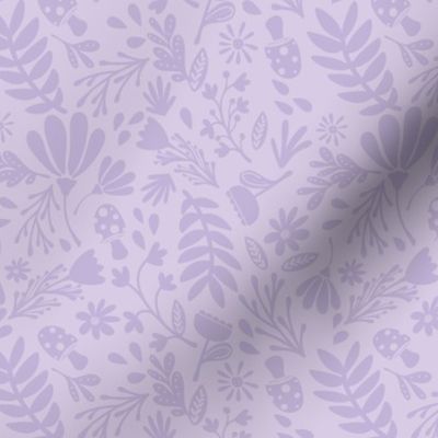 Grow Florals in Purple